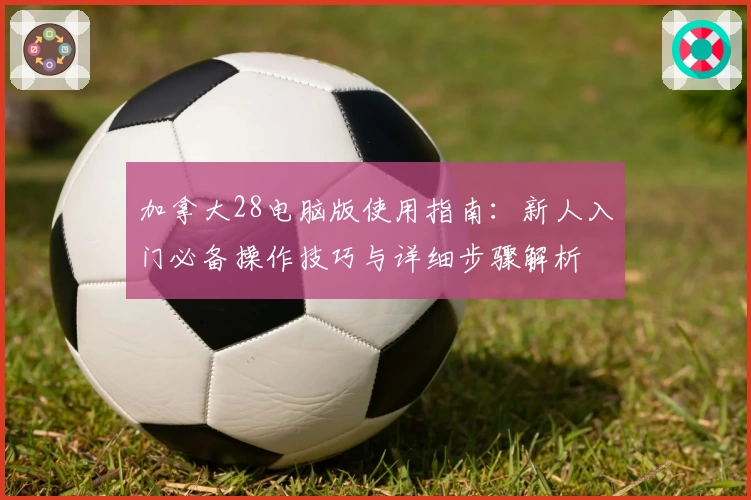 加拿大28电脑版使用指南:新人入门必备操作技巧与详细步骤解析