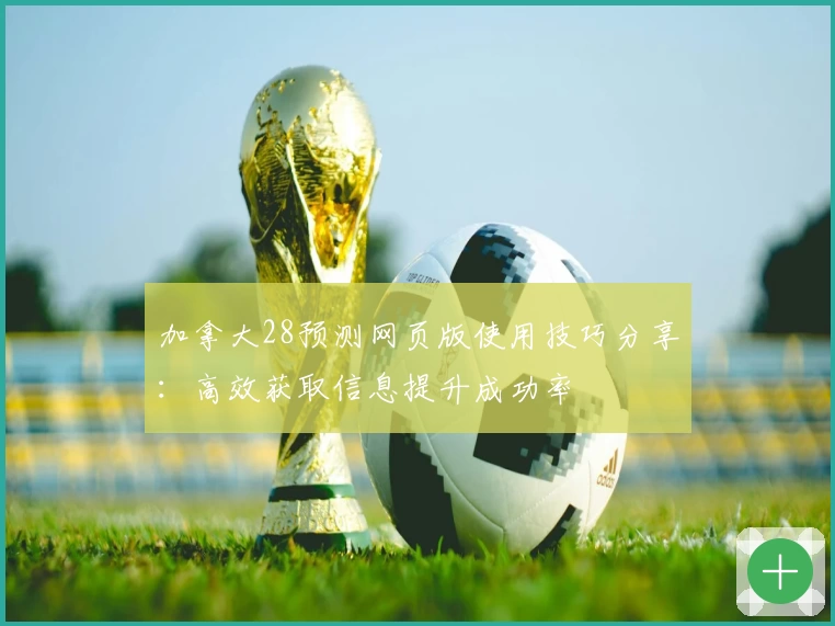加拿大28预测网页版使用技巧分享：高效获取信息提升成功率